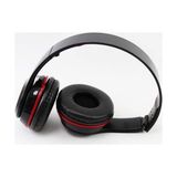 Marsilyan Siyah Kulak Üstü Portatif Katlanır Stereo Kulaklık