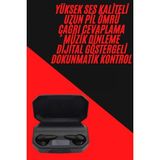 Marsilyan Siyah Profesyonel Kulaklık Hd Mikrofonlu Çağrı Cevaplayabilen - Çok Renkli