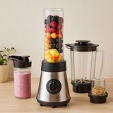 Marsilyan Smoothie Blender 500W - 800 ml Hazneli, Buz Kırıcı ve Kahve Öğütücü - Renkli