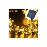 Marsilyan Solar Çiçekli Dekoratif 30 LED Bahçe Lambası - Amber
