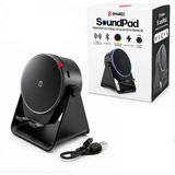 Marsilyan™- Soundpad 5ın1 - 5W - 2000MAH Temas Ile Ses Yükseltme - Telefon Stand - Usb-C Şarj Siyah Indiksiyon Ses Yükseltici Bluetooth Hoparlör Speaker EKD-S10 BX40