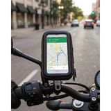 Marsilyan Su Geçirmez Motosiklet Bisiklet Telefon Tutucu 360 Derece Döner Gidon Telefon Standı - 1 - Renkli