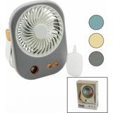 Marsilyan- Su Spreyli Masaüstü USB Mini Fan - Renkli - standart