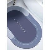 Marsilyan Süper Su Emici Kaymaz Tabanlı Banyo Paspası ( 40X60 )Cm - Renkli