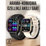Marsilyan Suya Dayanıklı Bluetooth Akıllı Saat Gps, Adımsayar, Nabız & Sağlık Takibi - 35 - 48 mm - 1 - Renkli