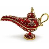 Marsilyan™- Swaroski Taşlı Alaatin Sihirli Lambası ALK5710 - Renkli