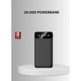 Marsilyan- Taşınabilir 20.000 Mah Hızlı Şarj Powerbank 4 Çıkışlı