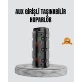 Marsilyan Taşınabilir Bluetooth Hoparlör Çift Sürücü Güçlü Bas Hd Ses Çoklu Bağlan - MCT3052-1229 - Çok Renkli