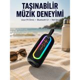 Marsilyan Taşınabilir Bluetooth Hoparlör Kırmızı IP67 Su Geçirmez Yeni Nesil