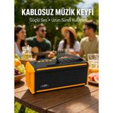 Marsilyan Taşınabilir J-Ipox P520 1200 Mah Bluetooth Hoparlör Mikrofonlu Yeni Nesil