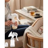 Marsilyan Taşınabilir Manuel Göğüs Pompası Ayarlanabilir Vakumlu 180 ml Şişeli - Renkli - standart