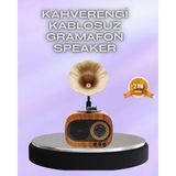 Marsilyan Taşınabilir Mini Retro Radyo Bluetooth Hoparlör USB Sd Aux Destekli - 1