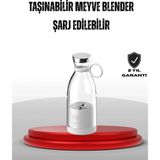Marsilyan Taşınabilir USB Şarjlı Taze Meyve Suyu Blender