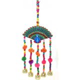 Marsilyan™- Tavuskuşu Rüzgar Çanı ALK2530 - Renkli - 1