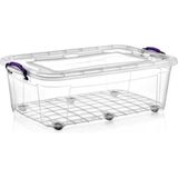 Marsilyan Tekerlekli Saklama Kabı Multibox 60 Litre ROYALEKS-E514 - Renkli