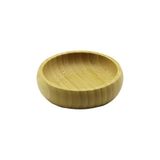 Marsilyan TEKLİ - MİNİ=8.5CM AHŞAP BAMBU ÇEREZLİK - LOKUMLUK KASE (4887)