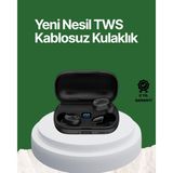 Marsilyan Telefon Şarj Destekli 1800 Mah A10S Tws Kablosuz Kulak Içi Kulaklık - --