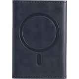 Marsilyan™- Tema Magsafe Deri Kartlık - Lacivert - Renkli - standart