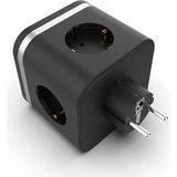 Marsilyan™- Termal Akım Korumalı Isıya Dayanıklı 3’lü Duvar Tipi Priz 2x USB 2x Typce 3680 W - Renkli - 1
