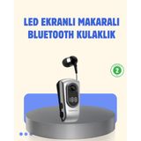 Marsilyan Titreşimli Bluetooth Kulaklık – Uzun Pil Ömrü, Dijital Ekranlı Kablosuz Tasarım - -- - 1