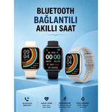 Marsilyan Titreşimli, Sağlık Takipli, Yeni Nesil Akıllı Saat 400MAH Batarya Kapasiteli - Çok Renkli