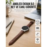 Marsilyan Torch Özellikli Amoled Ekranlı Akıllı Saat Uzun Pil Yeni Nesil - Çok Renkli