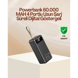 Marsilyan- Tüm Cihazlara Uyumlu Çoklu Çıkışlı Powerbank