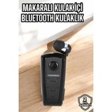 Marsilyan Tüm Telefonlara Uyumlu Mikrofonlu Titreşimli Makaralı Bluetooth Kulakiçi Kulaklık - 1