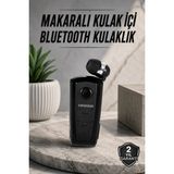 Marsilyan Tüm Telefonlara Uyumlu Mikrofonlu Titreşimli Makaralı Bluetooth Kulakiçi Kulaklık - Renkli - 1