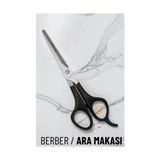 Marsilyan Turk Berber Kuaför Ara Makası 17 cm