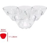 Marsilyan Turkey Bowl Cam Kase 6 Lı 6X11,5 CMROYALEKS-82641 - Renkli