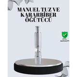 Marsilyan Tuz Ve Kararbiber Öğütücü - Şeffaf Akrilik Hazne - 1