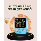 Marsilyan Tv Bağlantılı Çift Oyunculu Şarjlı Retro Gamepad Seti