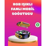 Marsilyan Type-C Girişli Aı Modlu Yüksek Performanslı Telefon Soğutucu