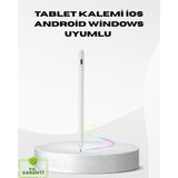 Marsilyan Type-C Şarjlı Dokunmatik Kalem – Ipad, iPhone ve Android Uyumlu, Sessiz Çalışan Ieg - 0 - Siyah - 1