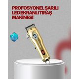 Marsilyan Type-C Şarjlı LCD Ekranlı Profesyonel Saç Sakal Tıraş Makinesi - MCT5691-4558
