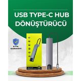 Marsilyan Type‑c Dönüştürücü – 2×usb3.0, Sd/ms, 4K HDMI & RJ45 ile Profesyonel Kullanım