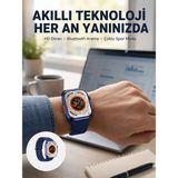 Marsilyan Ultra Akıllı Saat 420X480 IPS Ekran Kalp Atış Yeni Nesil - Renkli - standart