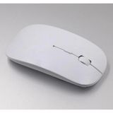Marsilyan Ultra Ince USB Bilgisayar Pc Dizüstü Masaüstü Kablosuz Mouse (Beyaz)