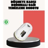 Marsilyan Ups Destekli Düşmeye Karşı Korumalı Cam Temizleme Robotu - 1