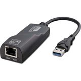 Marsilyan USB 3.0 Ethernet Adaptör Gigabit Siyah HDX5265 - 1