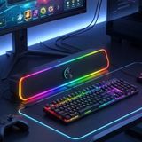 Marsilyan USB Jak ve Mikrofon Çıkışlı Rgb Hoparlör - Renkli - standart