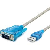 Marsilyan USB To RS232 Kablo 84CM Sılver HDX7512 - Çok Renkli