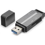 Marsilyan USB Type-C 3.2 Gen1 Kart Okuyucu Sd Microsd 5 Gbps Gri HDX7054
