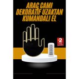 Marsilyan Uzaktan Kumandalı Araba Parmak Hareketi Işığı Parmak Işığı LED Araba Arka Pencere - Renkli - standart