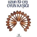 Marsilyan Uzun Oyun Kaşığı 14 Adet - Renkli - standart