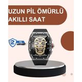 Marsilyan- Uzun Pil Ömürlü Akıllı Saat Günlük ve Spor Kullanım - 1 - Renkli