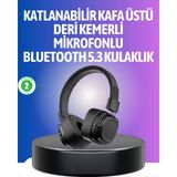 Marsilyan Uzun Süreli Rahat Kullanım Için Kablosuz Bluetooth Kulaklık - 1