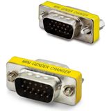 Marsilyan VGA To VGA Çevirici Mını Gender Sılver HDX1330 - Renkli