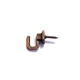 Marsilyan Vidalı Kanca, Askı Küçük - 15x23mm, Eskitme - 1 Adet ILKEL-RSITDK4